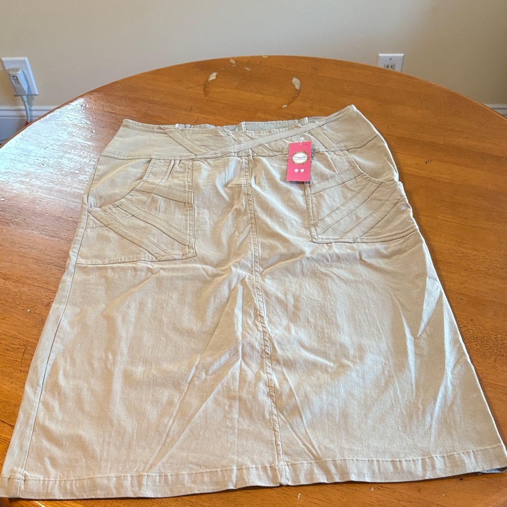 Stylish Tan Women's Skirt